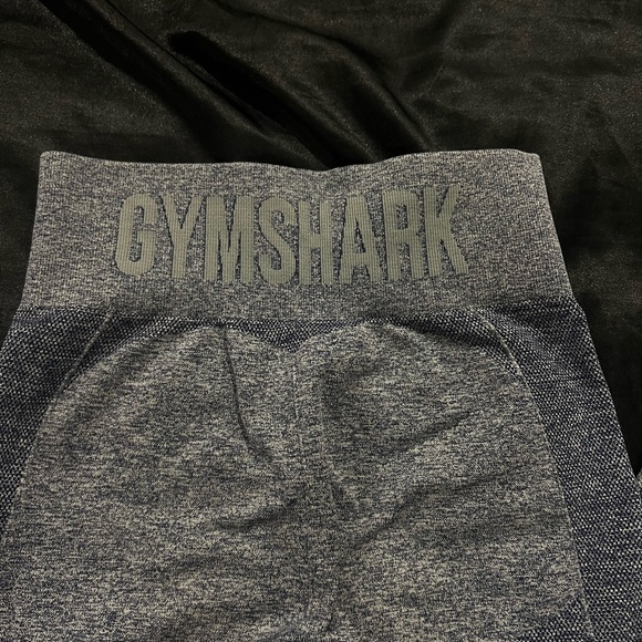 Gymshark Marl Blue Flex Seamless High Waisted Leggings - Picture 5 of 6